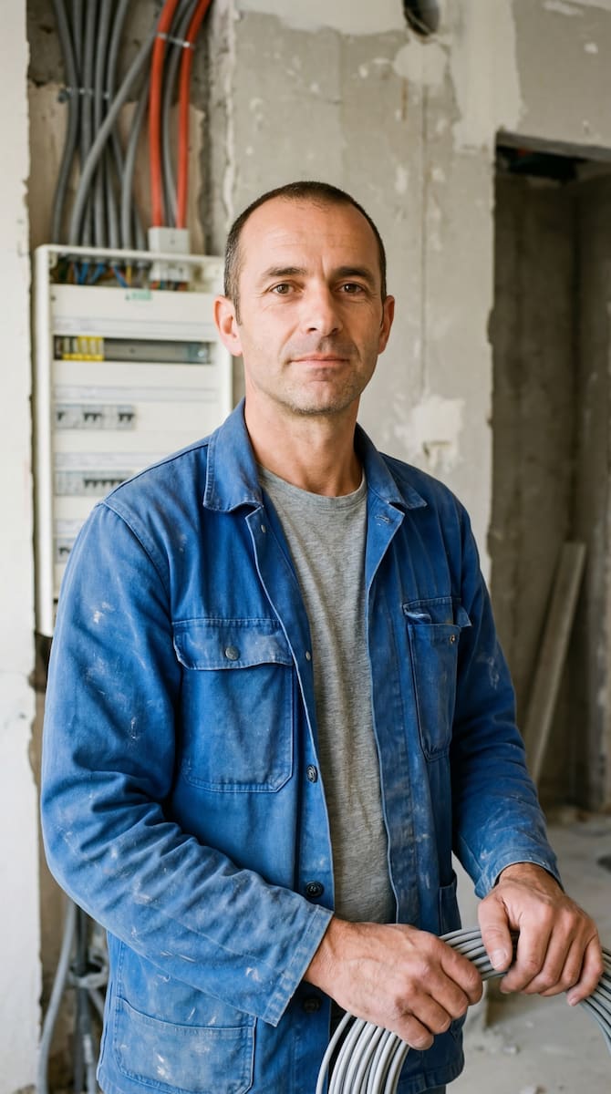 Stéphane, Électricien vérifié